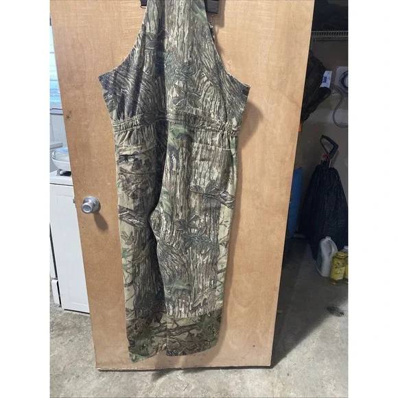 Gander Mountain Men's Uninsulated Bib Overalls XL Regular Real Tree USA Camo - Picture 5 of 8